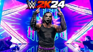 WWE 2K24: Jeff Hardy Entrance with Signature & Finisher