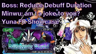 Triggering Minwu's Trap in Yuna BT! This is funny af LMAO | Recurring World [DFFOO GL - Vol#479]