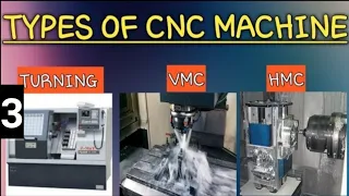 TYPES OF CNC MACHINE || ALL ABOUT TURNING, VMC and HMC MACHINE ||