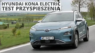 Hyundai Kona Electric 204 KM - acceleration 0-100 km/h
