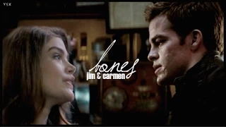 bones | jim kirk & carmen ibanez