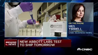 Coronavirus: Abbott Labs will begin shipping new antibody test on Thursday