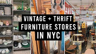 Where to Buy Vintage + Thrifted Furniture and Decor in NYC