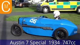 VSCC Prescott 2022 Long course.  Austin 7's