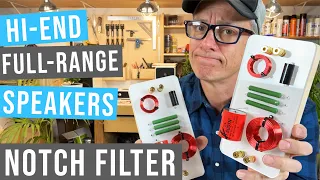 Hi-End Full Range Speakers | DIY |  Notch Filter for Mark Audio CHR-120 | Eames Speaker Part - 2