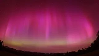 Aurora Borealis over Czech Rep., 10-11 May 2024