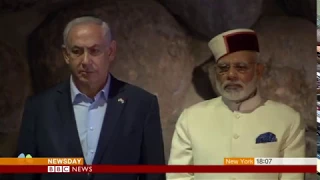 BBC Reaction to Prime Minister Modi in Israel