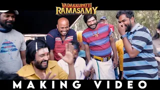 Vadakkupatti Ramasamy Official Making Video | Santhanam, Megha Akash | Karthik Yogi