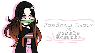 Fandom’s React | 2/6 | Nezuko Kamado | Melody_..33