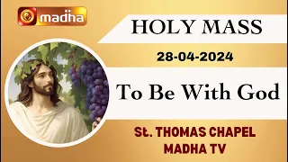 28 April 2024 | Holy Mass in English (Sunday Third Mass) | Madha TV