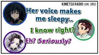 [Eng Subs] Shinobu's voice is so 😩❤️🦋🌼🌈✨🛐 (GiyuShino on Kimetsu Radio part 4)