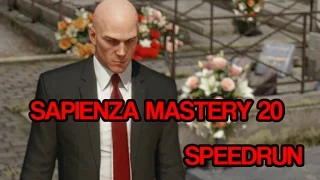 HITMAN - Sapienza Mastery 20 speedrun (Amalfi Pearl)