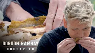 Gordon Ramsay Tries Smoked Eel | Gordon Ramsay: Uncharted