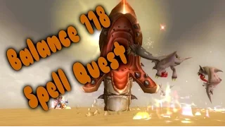 Wizard101- Level 118 Balance Spell Quest! SandWorm!