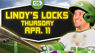 MLB Picks for EVERY Game Thursday 4/11 | Best MLB Bets & Predictions | Lindy's Locks