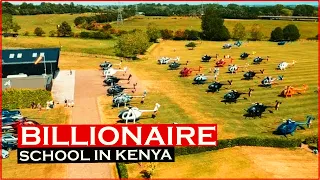 Tens of Choppers Land to Pick Learners for Half Term Break in Kenya Andrew's Turi School  ➤ News54.