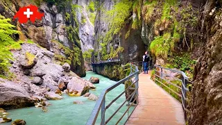 🇨🇭 Most Beautiful Places In Switzerland. Appenzell. Saxer Lücke. Aareschlucht, Switzerland