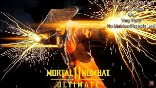 Mortal Kombat 11 Ultimate - Orange Lighting Raiden Klassic Tower On Very Hard No Matches/Rounds Lost