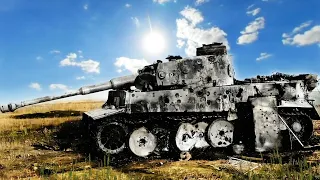 "Рассекреченные" фотографии подбитых немецких танков в Курской битве