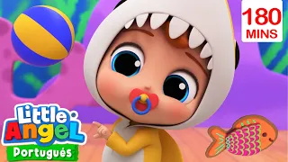 Bebê João canta Bebê Tubarão ( Baby Shark) | Músicas Infantis em Português 🎵 | Little Angel Brasil