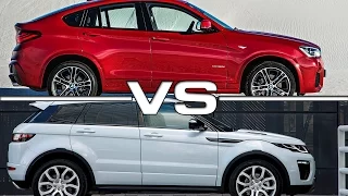 2016 BMW X4 vs 2016 Land Rover Range Rover Evoque