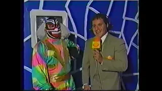 Cobarde/H. Dorado Jr./May Flowers/Picudo vs La Parka Jr./Leon Negro/Mascara Sagrada Jr./Super Muñeco