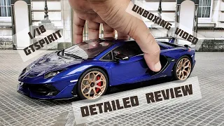 UNBOXING || Lamborghini Aventador SVJ Limited Edition  by GT SPIRIT | 1/18 Scale
