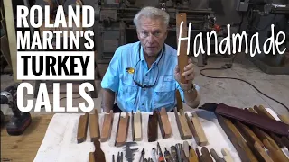 Roland Martin's handmade turkey calls