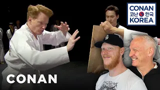 Conan Becomes A Tae Kwon Do Master | OFFICE BLOKES REACT!!