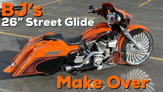 Make Over 26” Harley Street Glide Custom Bagger