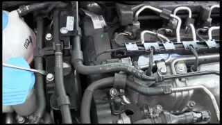 How to prime the VW TDI engine fuel pump and purge air out of the fuel lines (2009+ engines)