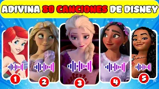 Adivina La PRINCESA DE DISNEY Por Las Mejores 80 CANCIONES DE DISNEY 🎶🎉 Elsa, Rapunzel | NT Adivinar