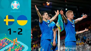 Sweden vs Ukraine 1-2 Highlights & Goals | EURO 2020