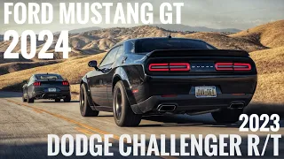 2024 Ford Mustang GT Performance vs. 2023 Dodge Challenger R/T Scat Pack: Bummer, Dude