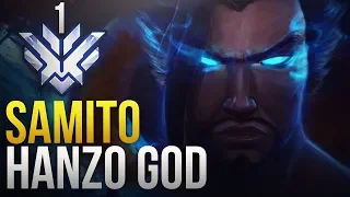 Samito -  #1 NA Ladder Peak Hanzo GOD  - Overwatch Montage