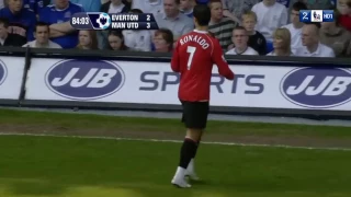 Cristiano Ronaldo Vs Everton Away (28/04/2007) By 1900FCBFreak