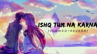 Ye ishq tum na karna [Slowed+Reverb] ~ "Mere humsafar By_shivrajslowed