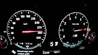 BMW M5 F10 2014 acceleration