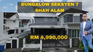 Ultimate Luxury Living: Modern Design Bungalow with Swimming Pool in Shah Alam | Fully Furnished