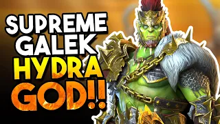 S TIER HYDRA CHAMP!! Supreme Galek Showcase | Raid: Shadow Legends (Test Server)