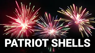 The Patriot Shells - 60g Canister Artillery Shell Fireworks Demo