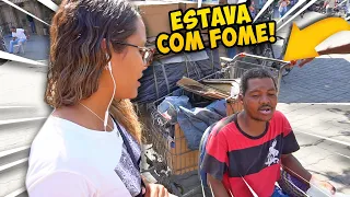 AJUDANDO MORADORES DE RUA! - EMOCIONANTE!