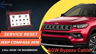 Jeep Compass 2019 oil Service Reset with Thinktool Master | SGW bypass Jeep cable 12+8 pin #thinkcar