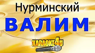 Нурминский | Валим | Караоке (Кавер минус от Studio-Man)