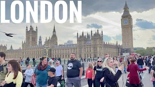 The United Kingdom London City Tour 2022 | 4K HDR Virtual Walking Tour around the City