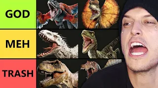 Ranking DINOSAUR VILLAINS in JURASSIC PARK