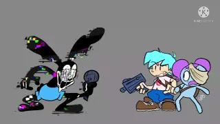 FNF Rabbits Glitch Nightcore Vs Oswald