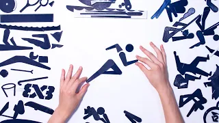 Homemade Tokyo olympics pictogram performance  / (2020 도쿄 올림픽 픽토그램)