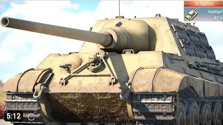 Jagdtiger gameplay 👌 [1440p 60FPS]  war thunder