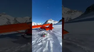 Goletta Glacier Takeoff with ICP Savannah